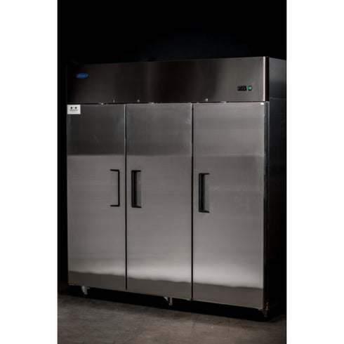 Atosa Top Mount 3 Solid Door Upright Fridge - MBF8006